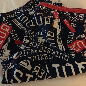 Quiksilver brand boys board shorts
